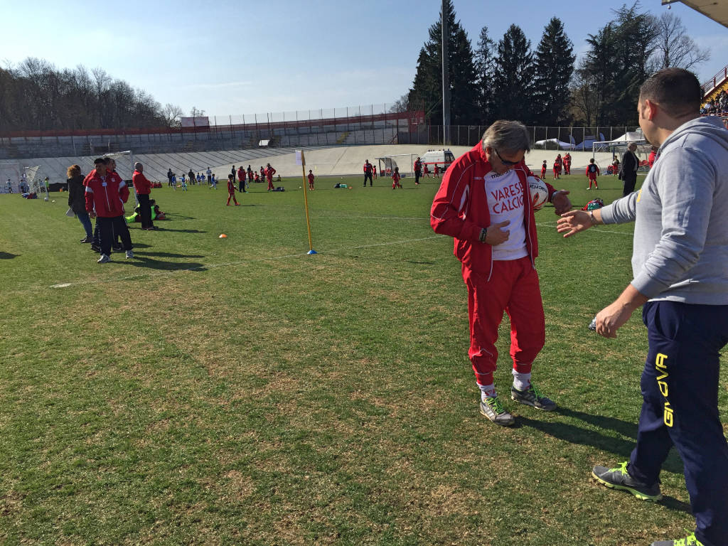 Alla festa del Varese protagonisti i giovanissimi