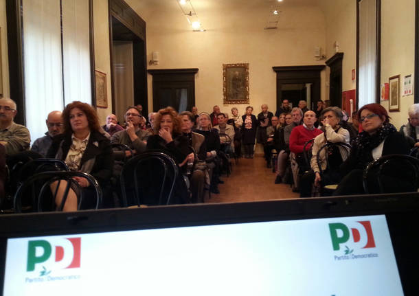 Assemblea del Partito Democratico a Saronno