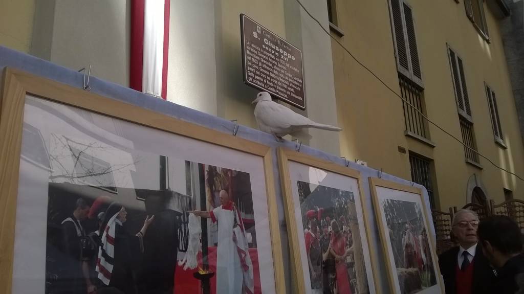 La colomba della Pace a S.Giuseppe...