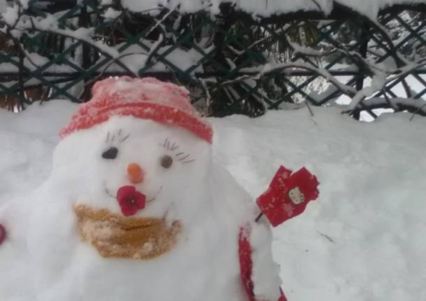 A marzo il pupazzo di neve è una...pupazza!