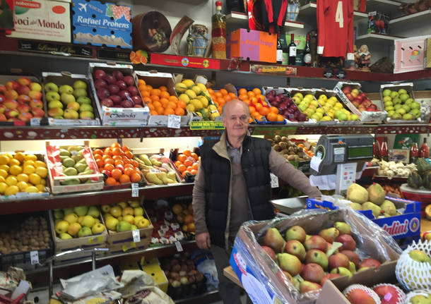 Claudio, il fruttivendolo di Valle Olona