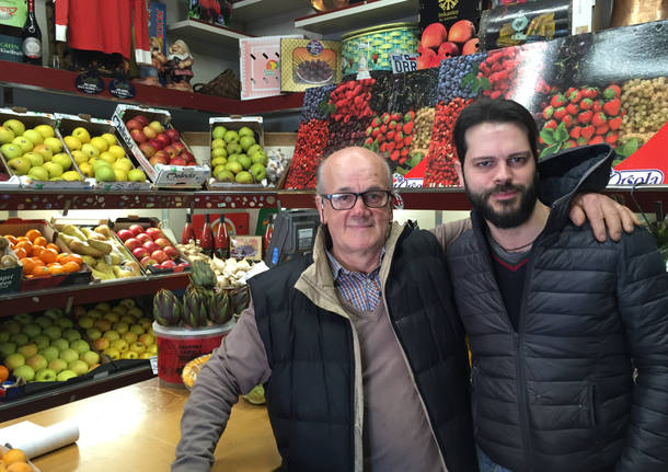 Claudio, il fruttivendolo di Valle Olona