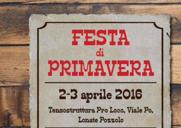 festa di primavera lonate pozzolo