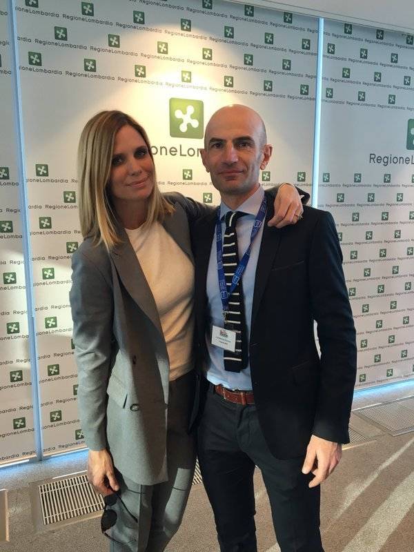 Filippa Lagerback testimonial di "Varese Sport Commission" 