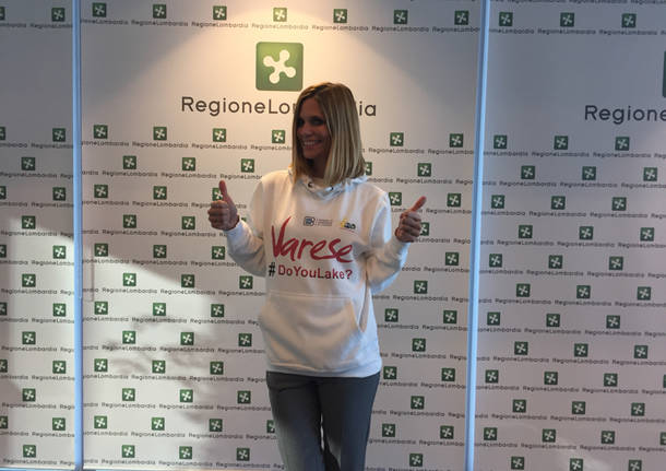Filippa Lagerback testimonial di "Varese Sport Commission"