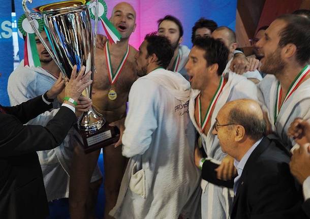 La finale di Coppa Italia di Pallanuoto