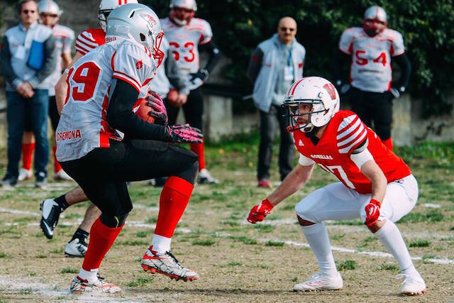 Football Americano: Tigers Cremona - Gorillas Varese 12-57