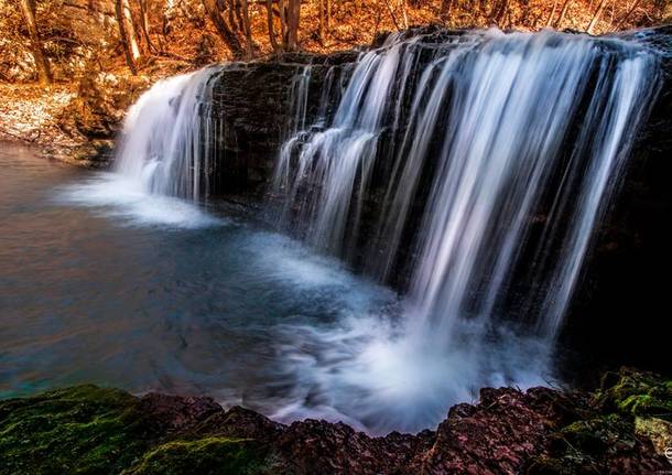 Sopra le cascate di Ferrera