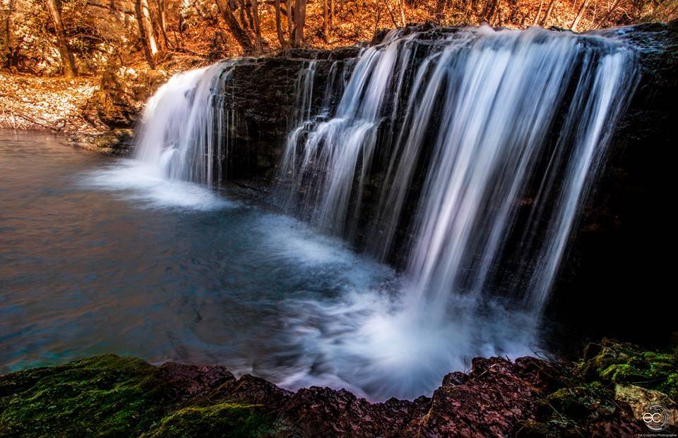 Sopra le cascate di Ferrera