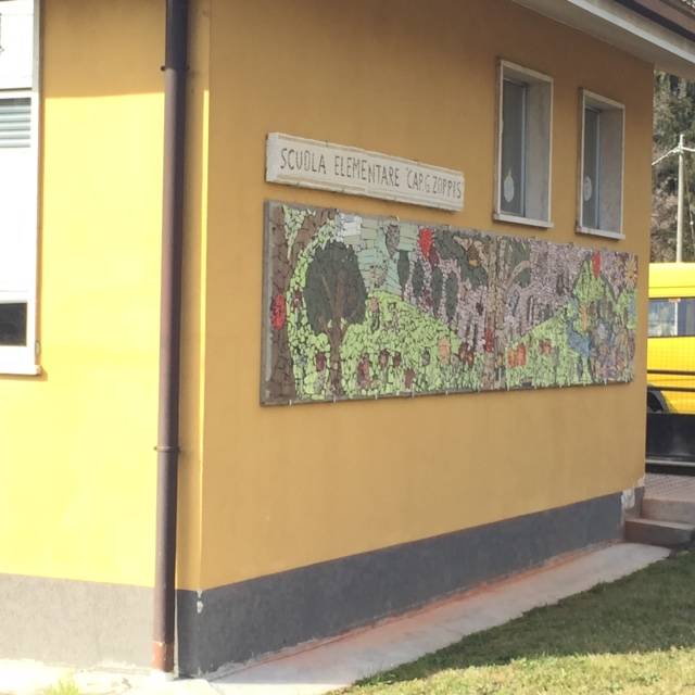 il mosaico della scuola di brenta