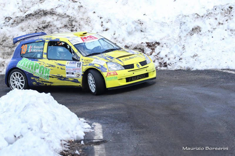 Il Rally dei Laghi sul Cuvignone innevato