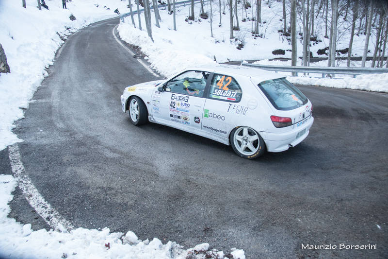 Il Rally dei Laghi sul Cuvignone innevato