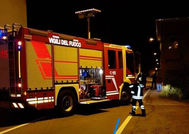 Incidente nella notte a Cassano Magnago