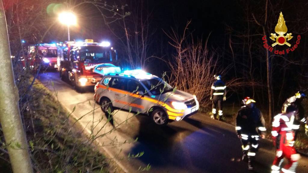 Incidente via Piana di Luco