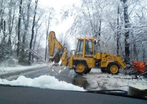 La neve imbianca il Varesotto