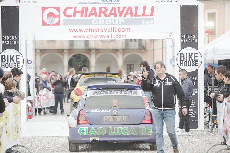 La premiazione del Rally dei Laghi