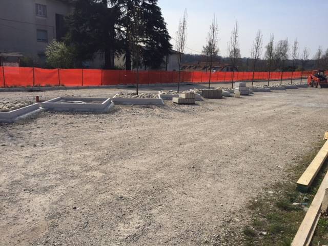 lavori parcheggio ciclabile marzo 2016