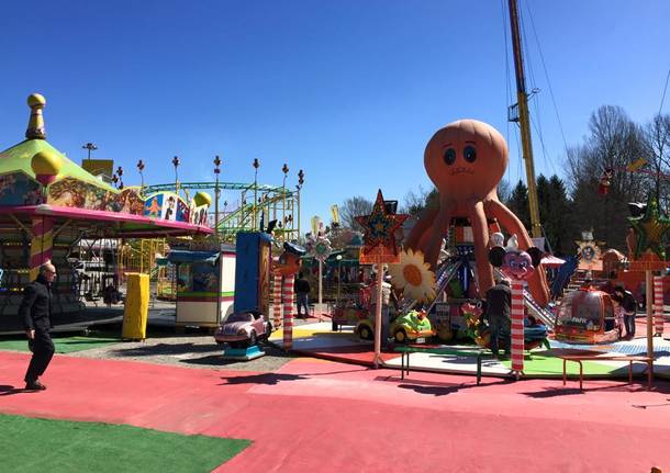 Il Luna Park alla Schiranna