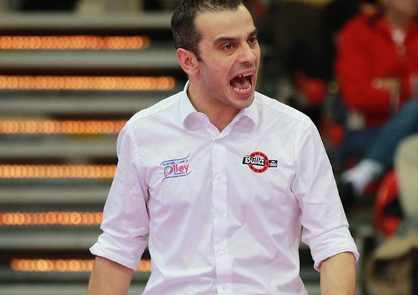 marco gaspari allenatore piacenza volley