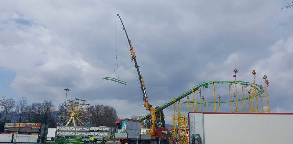 Montano il lunapark e cambia il meteo