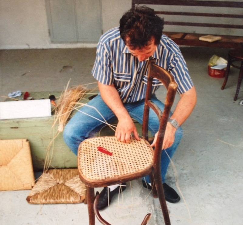 Narciso De Bortoli impagliature impagliatore