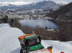 Omini Lego "avvistati" al Campo dei Fiori