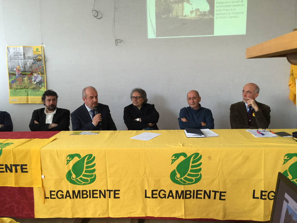 Porto Ceresio - manifestazione ferrovia