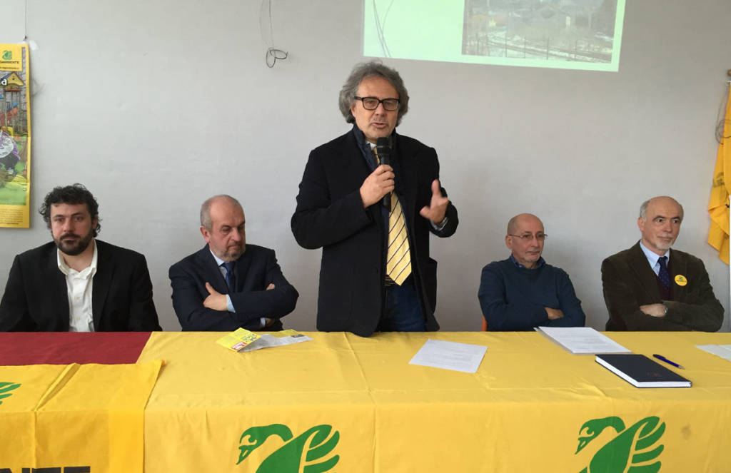 Porto Ceresio - manifestazione ferrovia