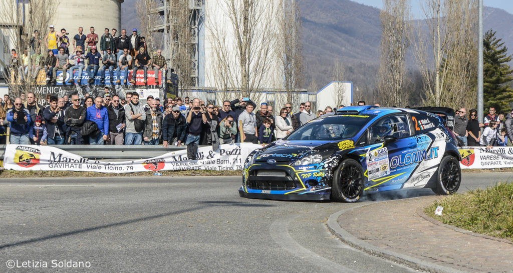 Rally dei Laghi 2016 - Prova spettacolo a Caravate