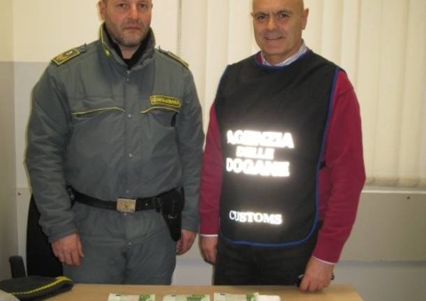 sequestro contanti Ponte Chiasso