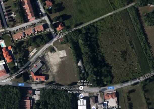 terreni per nuovo polo sportivo vergiate