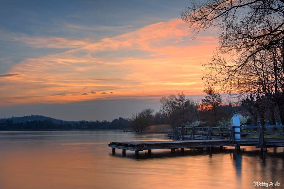 Tramonto a Gavirate - Foto di Bobby Anello