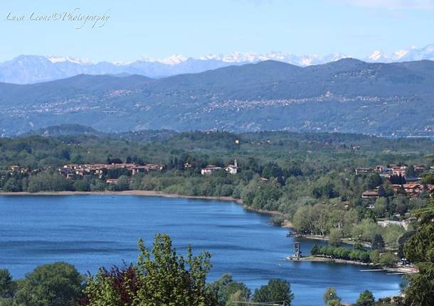 Lago di Varese dall\'alto