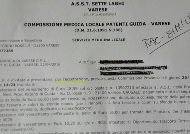 Come raggiungere la commissione patenti in via Rossi