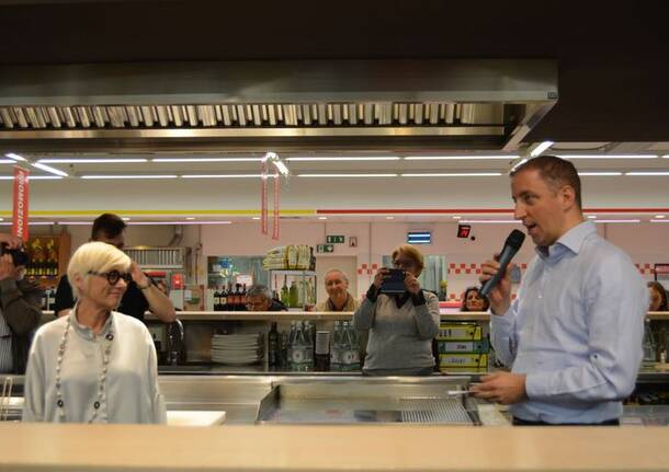 Carla Lertola al Tigros di Solbiate Arno