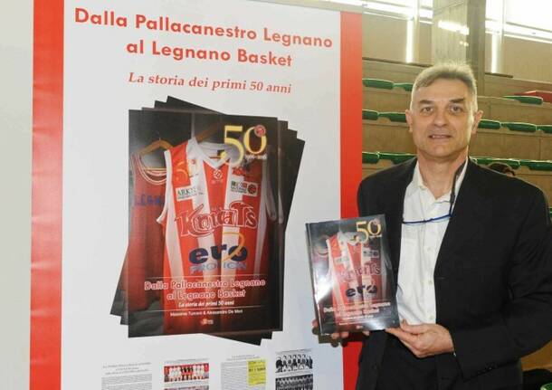 Presentazione libro 50 anni basket legnanese