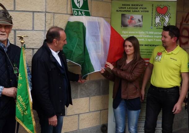 Parco Castello cardioprotetto: inaugurazione Dae