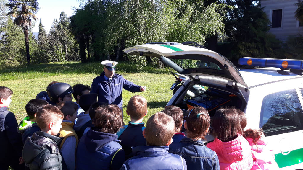 Educazione stradale a Villa De Strens