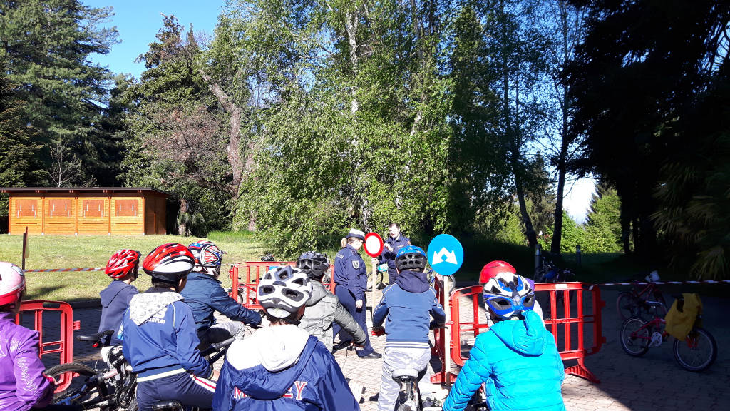 Educazione stradale a Villa De Strens