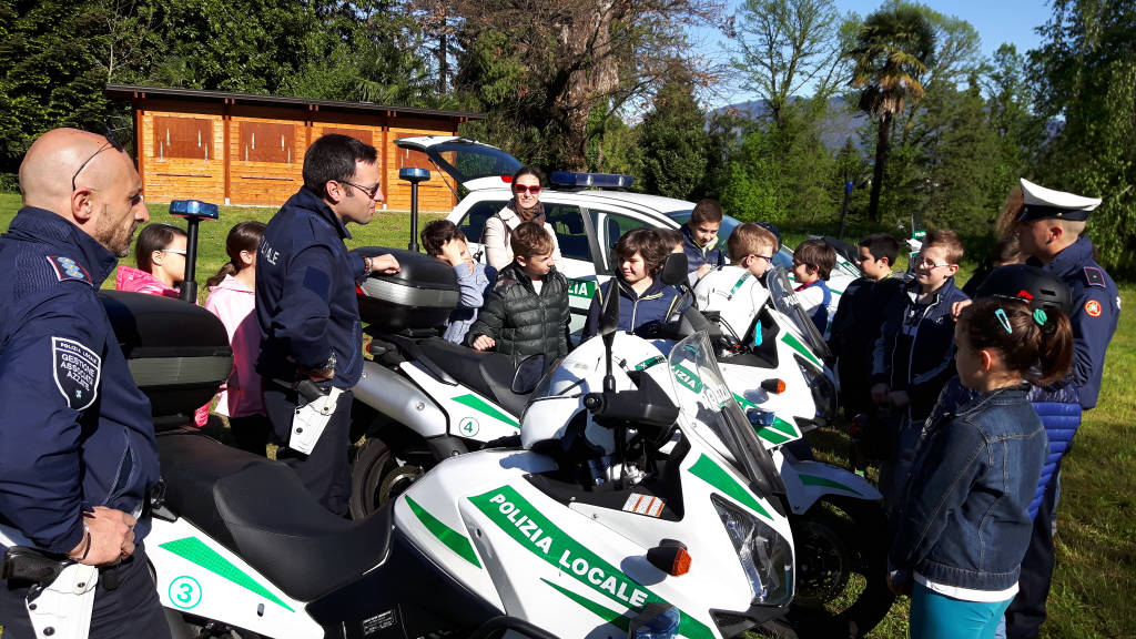Educazione stradale a Villa De Strens