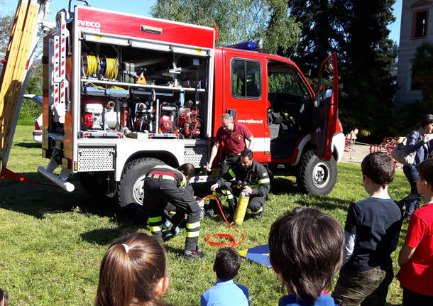 Educazione stradale a Villa De Strens