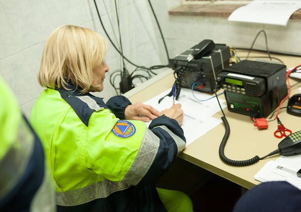 Esercitazione Brughiera 2016 Protezione Civile Unuci