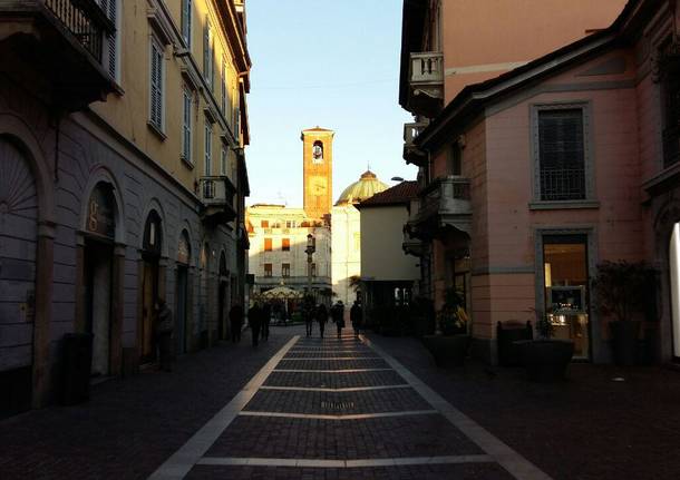 Gallarate piazza via mazzini