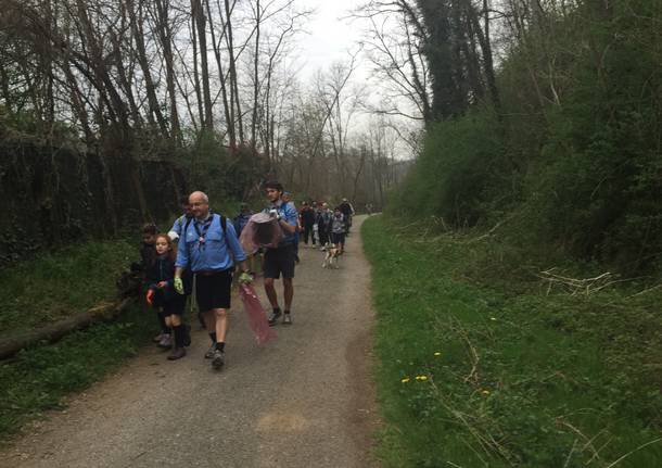 Giornata ecologica in Valle Olona