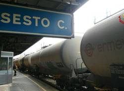 Gocciolamento cisterna ferrovia Sesto Calende