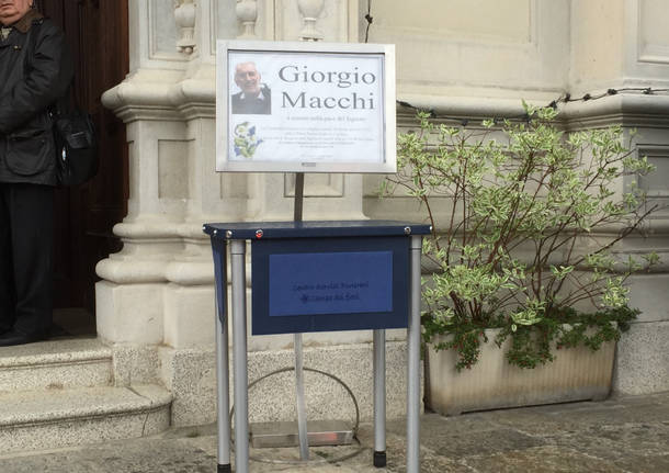 I funerali di Giorgio Macchi