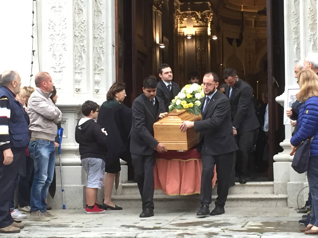 I funerali di Giorgio Macchi