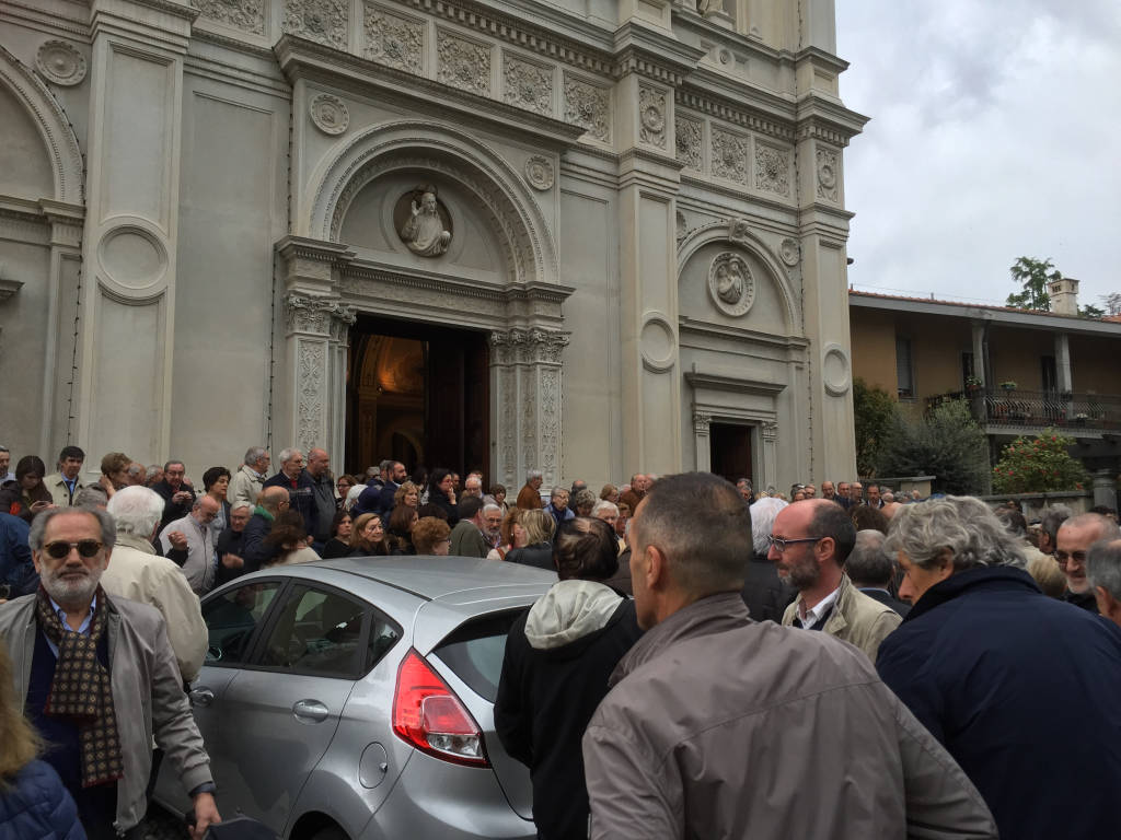 I funerali di Giorgio Macchi