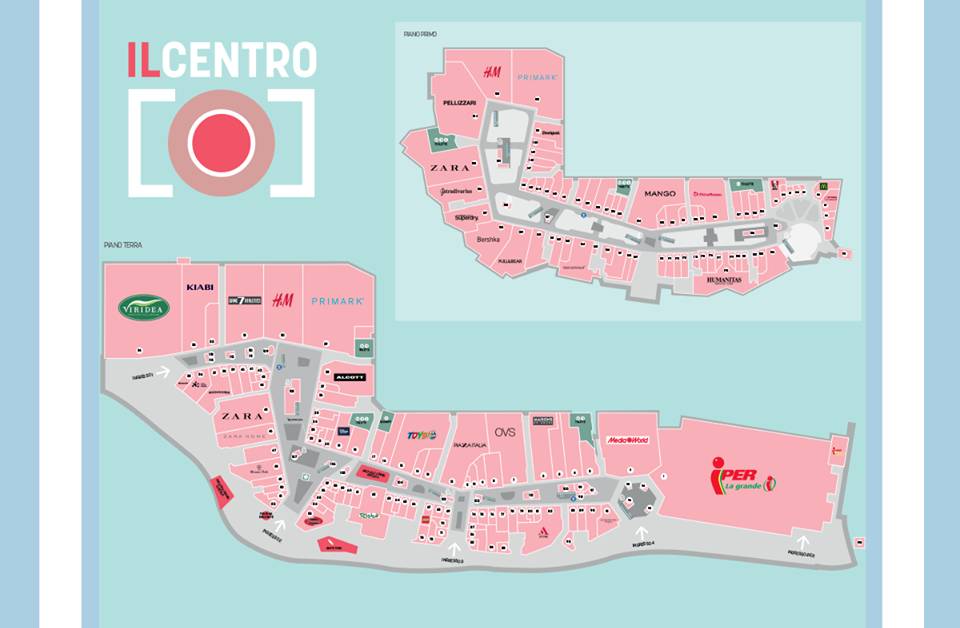 il centro arese shopping center