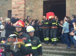 Il funerale di Roberto Zanella